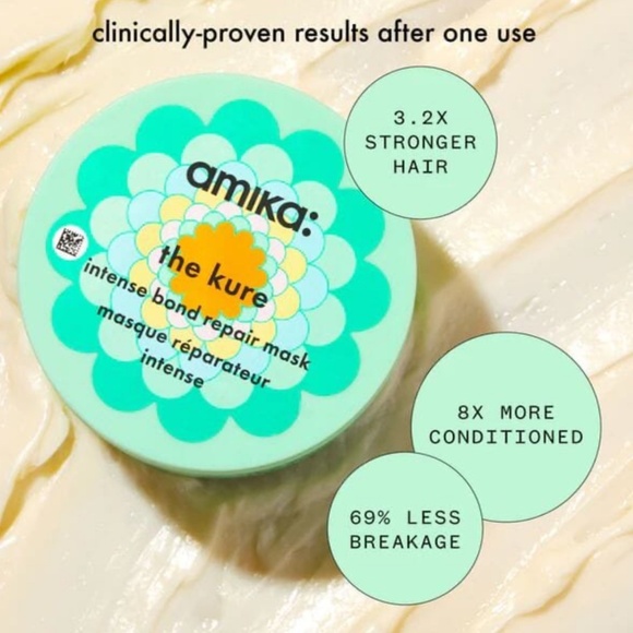 🟡AMIKA The KURE INTENSE REPAIR HAIR MASK 16oz - Picture 3 of 8